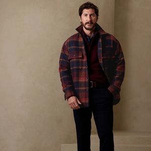Banana republic shirt coat Clearance